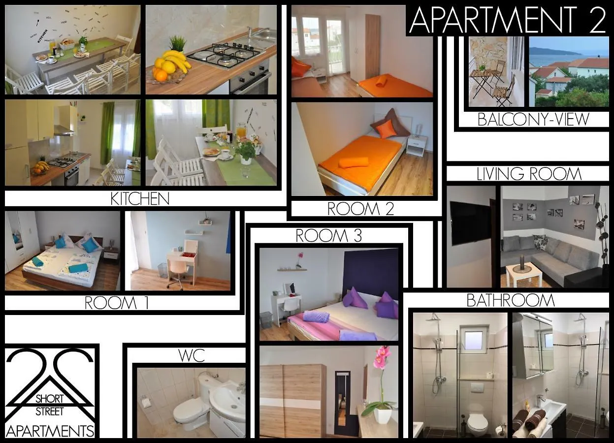 Short Street Apartments Kastela Croatia