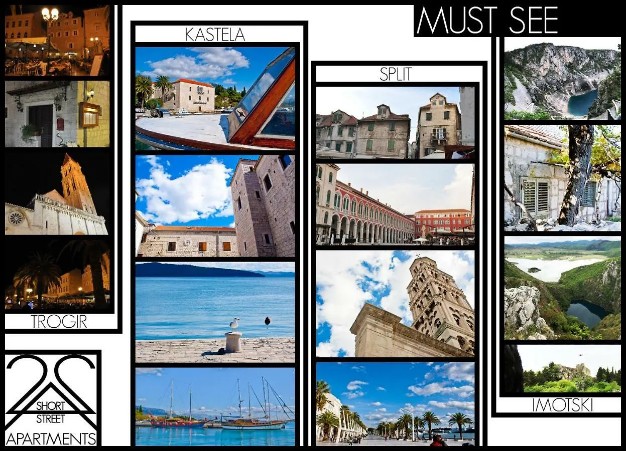 Short Street Apartments Kastela 0*,